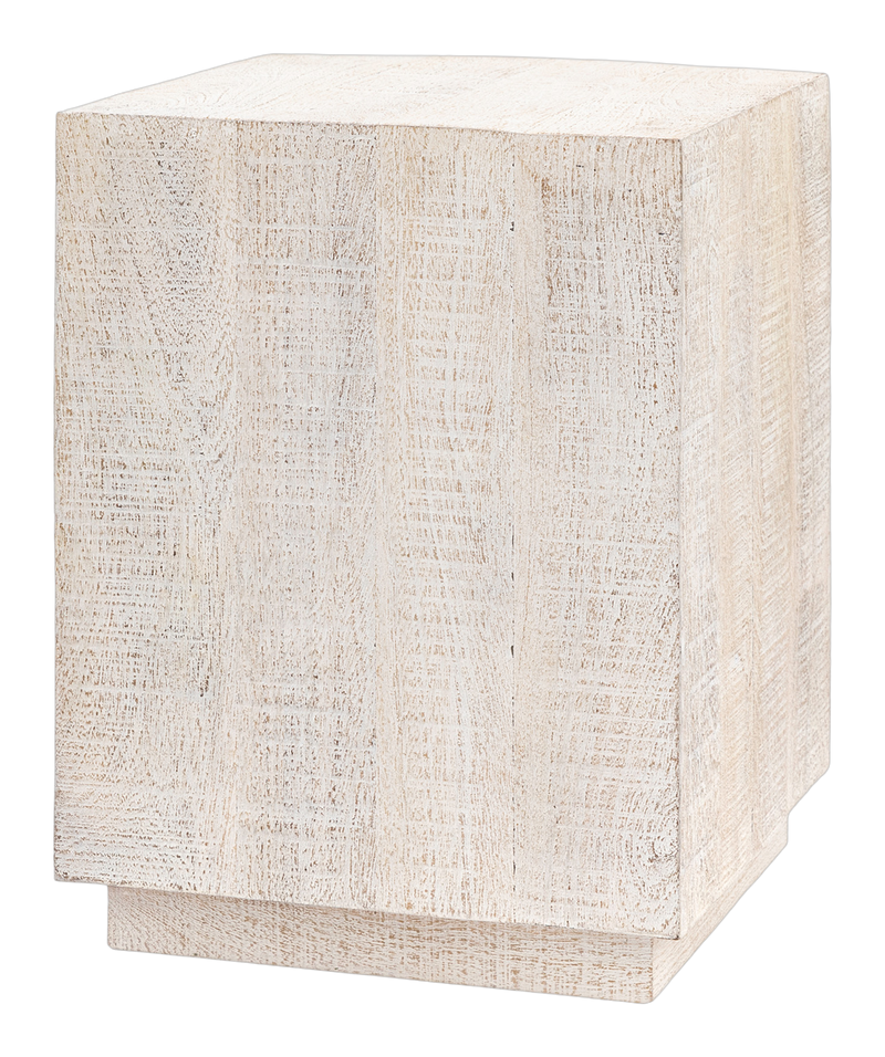 Homestead Side Table Whitewash