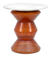 Piazza Side Table Orange