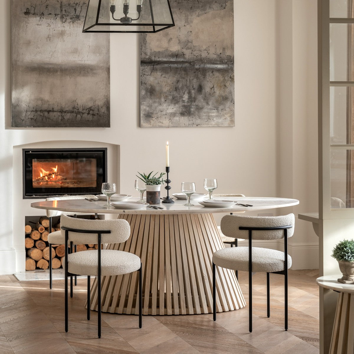 Hopper Dining Table (Oval) lifestyle