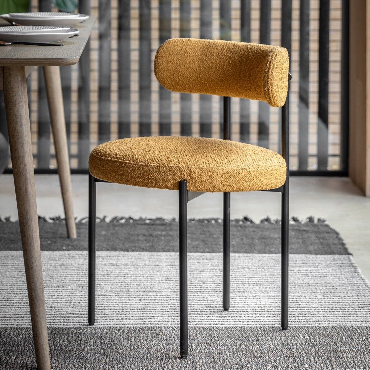 Thames Dining Chair Ochre lifestyle