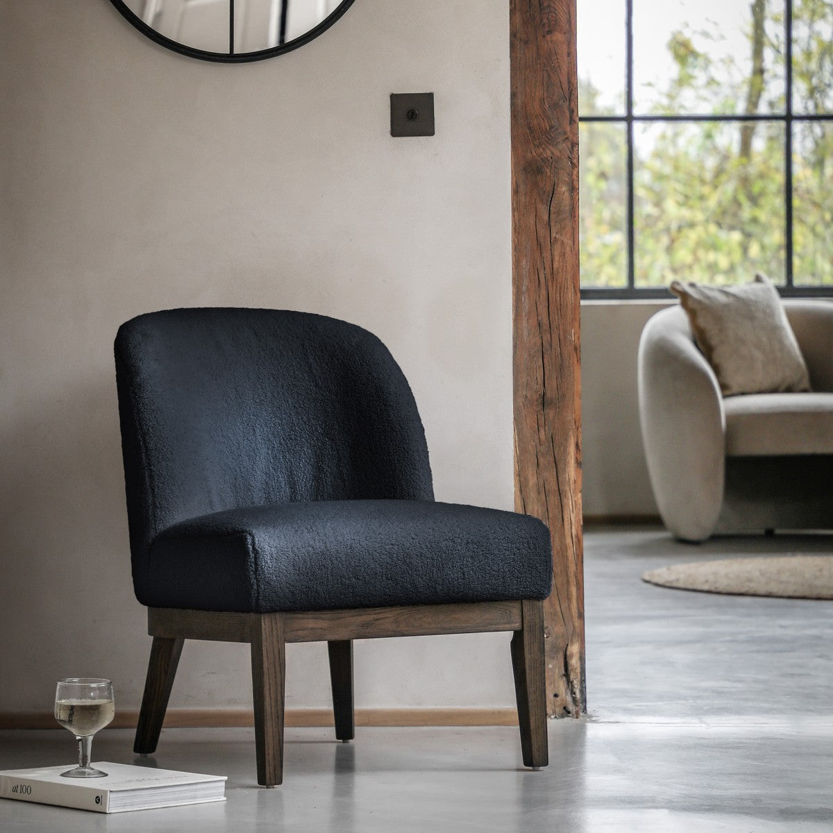 Salzburg Accent Chair Blue lifestyle