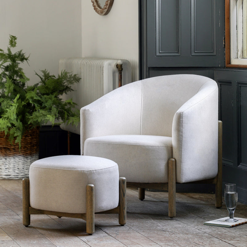 Fenwick Armchair Natural lifestyle