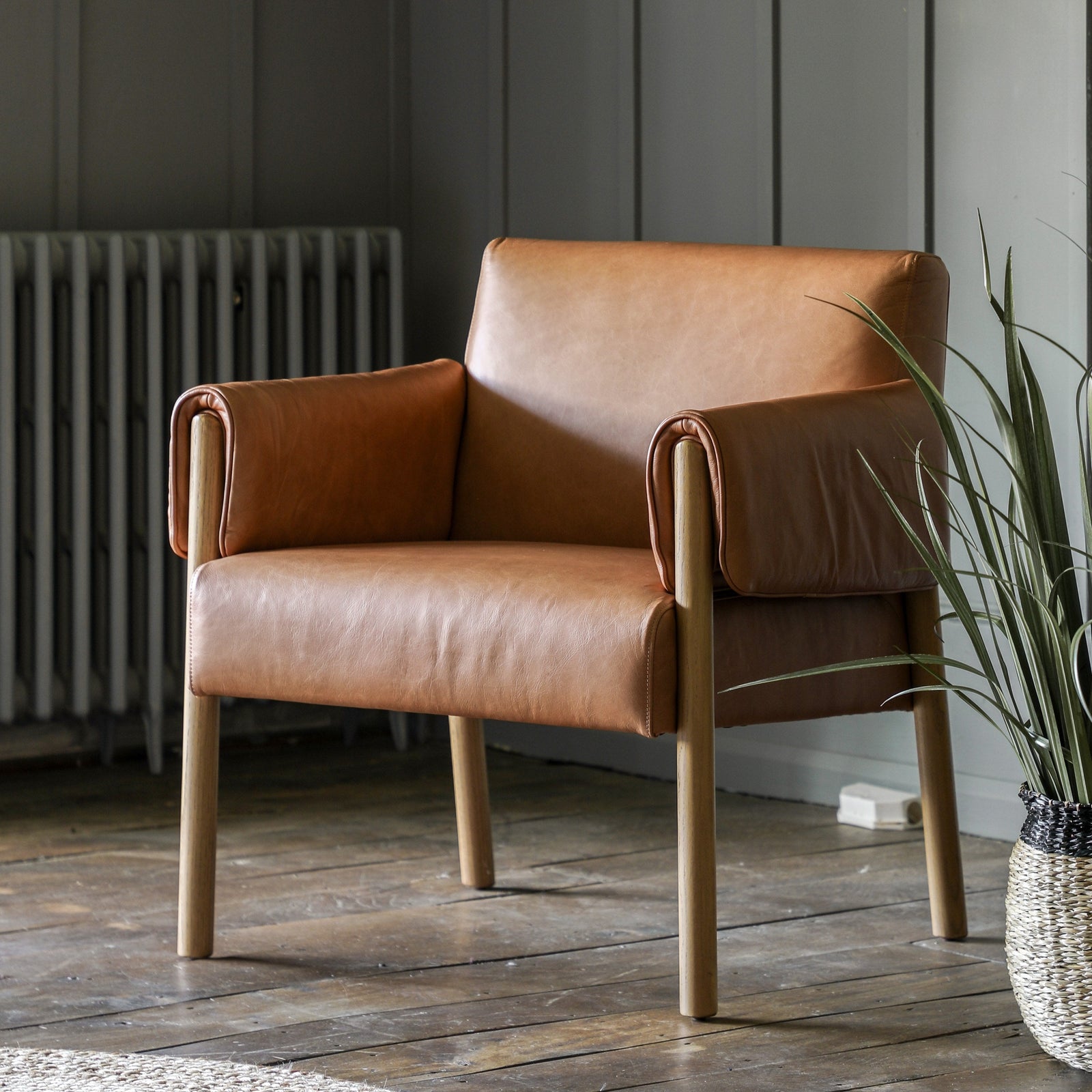Millbank Armchair Brown lifestyle