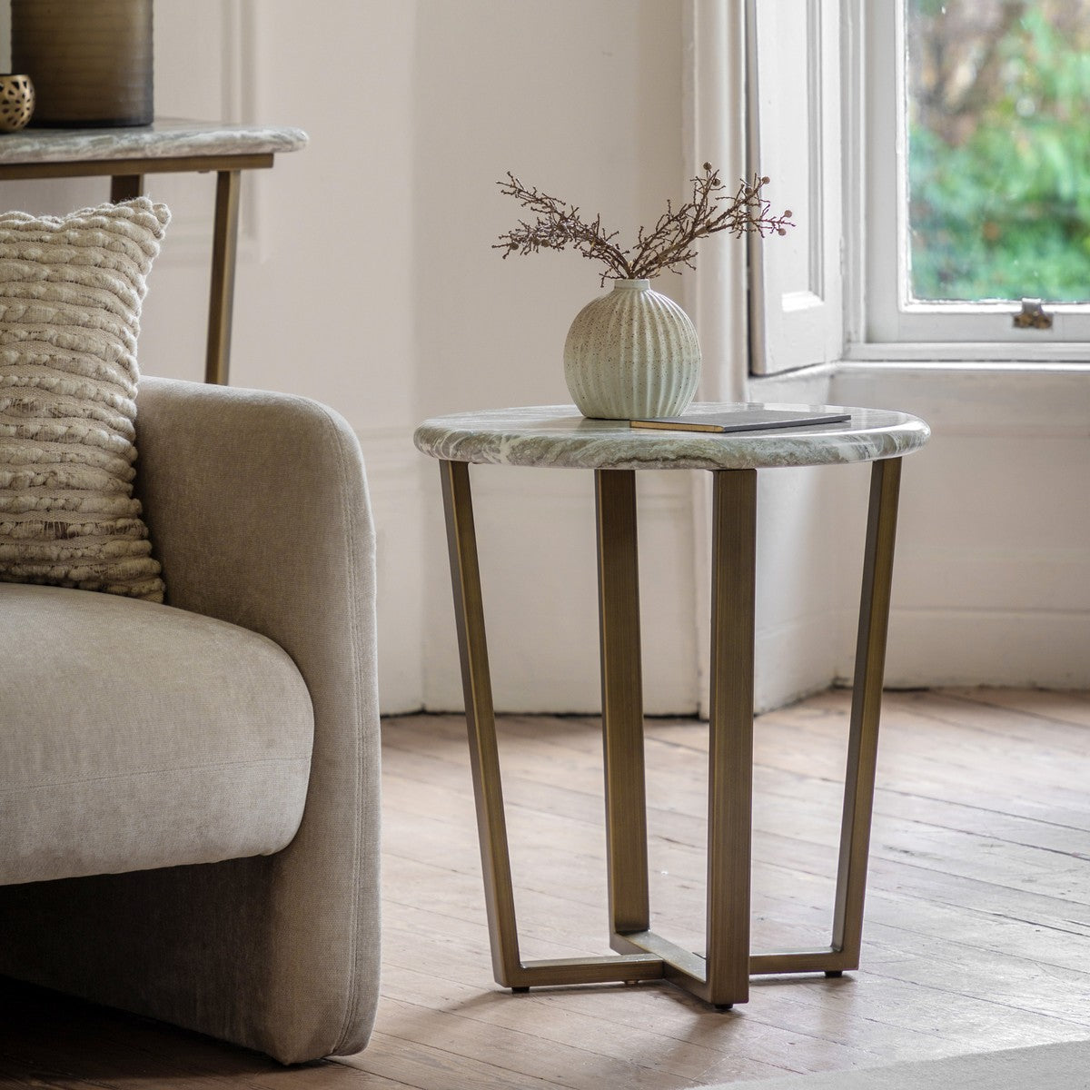 Lusso Side Table lifestyle
