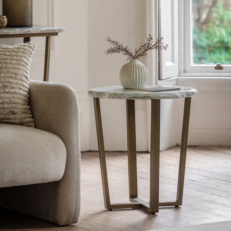 Lusso Side Table lifestyle