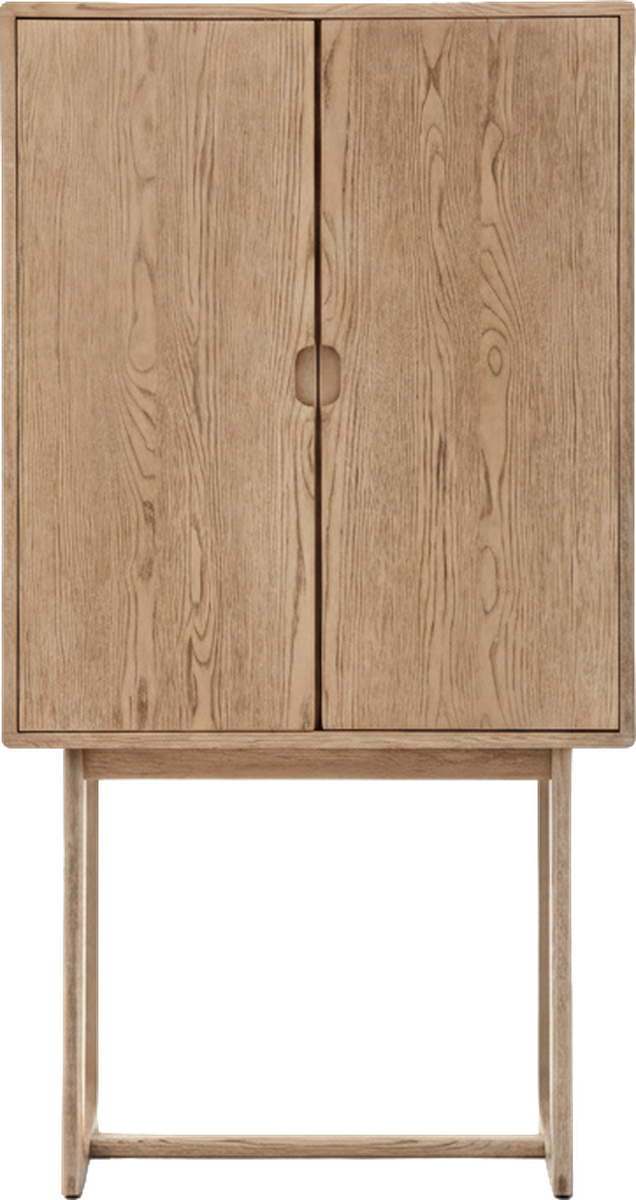 Shaker Drinks Cabinet Smoked