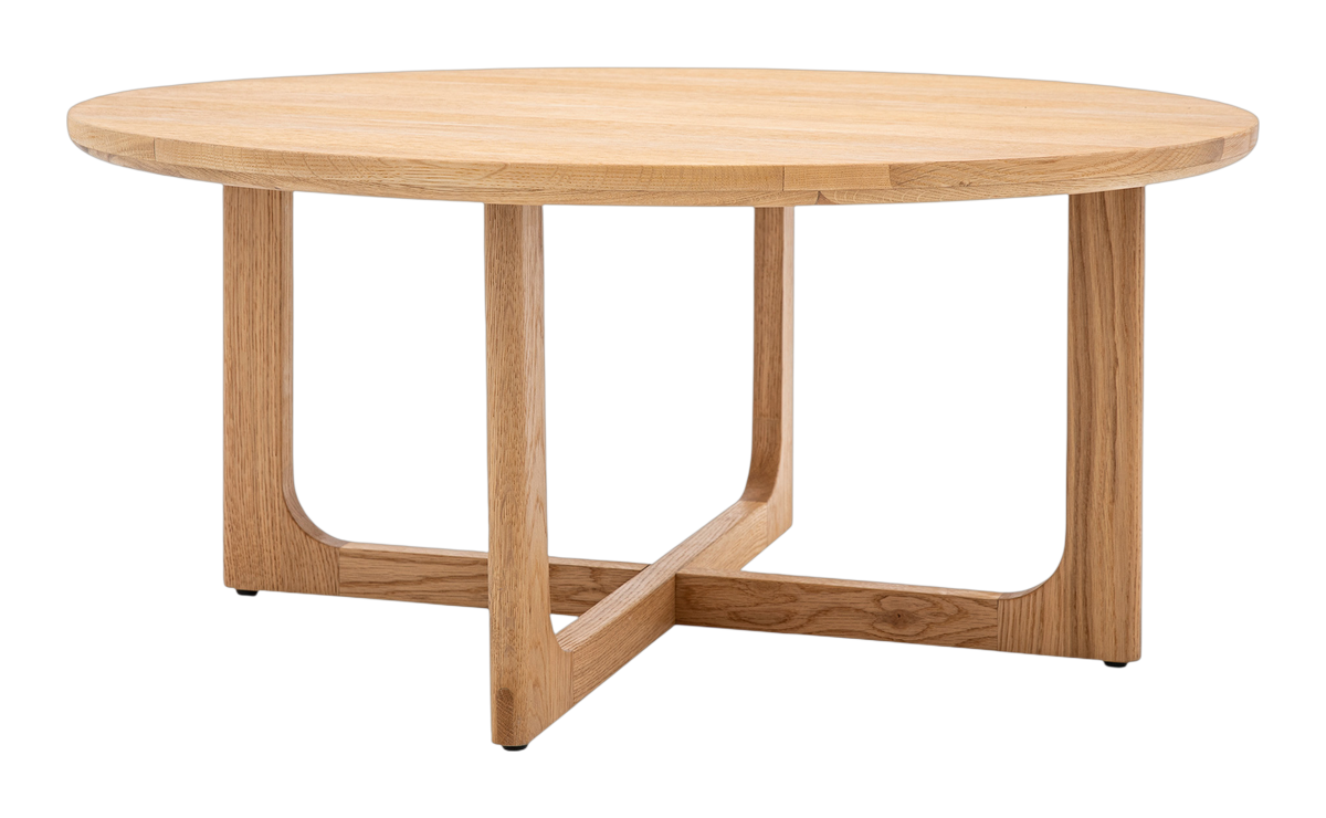Shaker Round Coffee Table Natural
