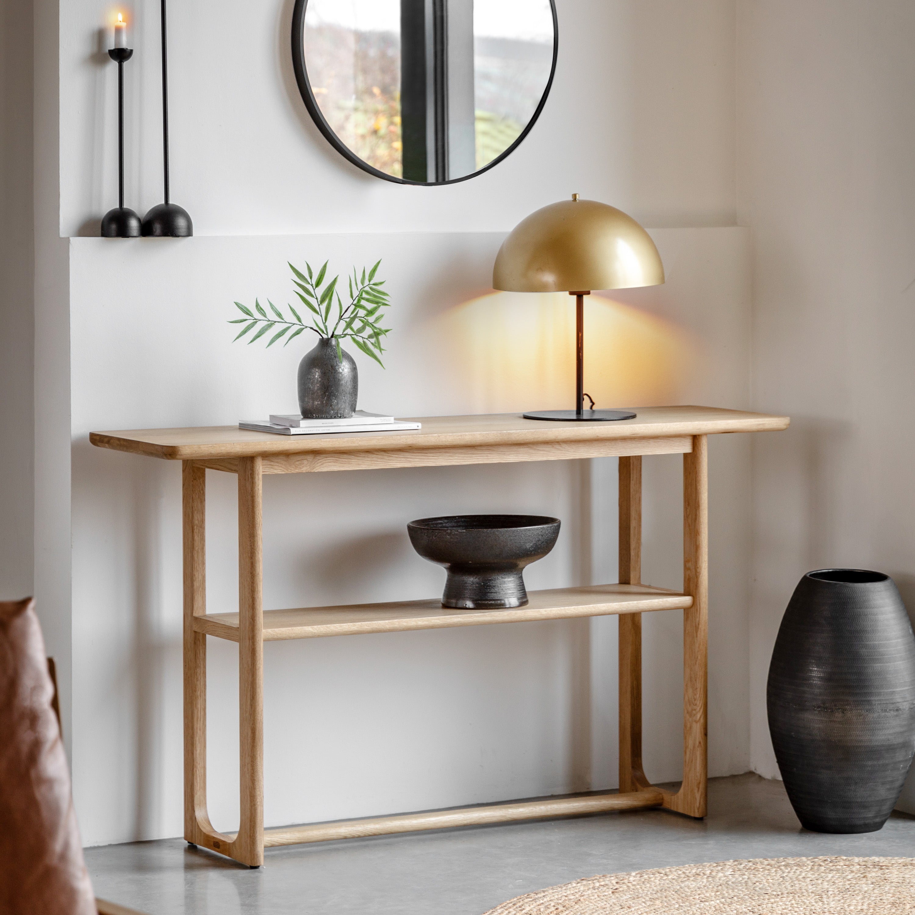 Shaker Console Table Natural lifestyle