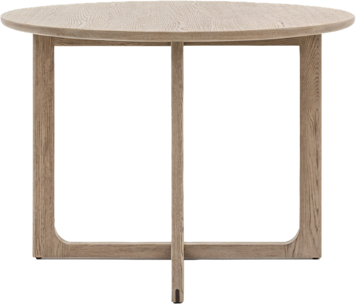 Shaker Round Dining Table Smoked