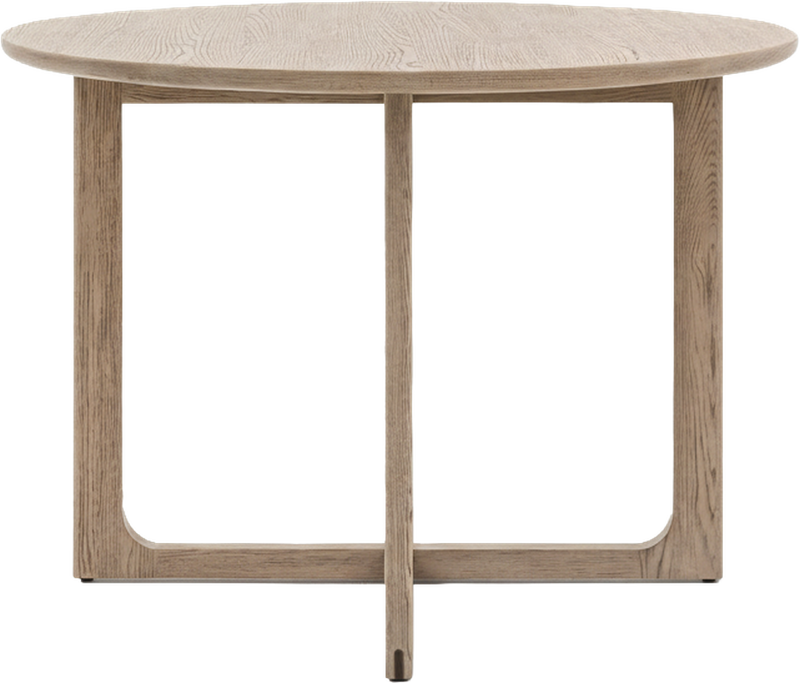 Shaker Round Dining Table Smoked