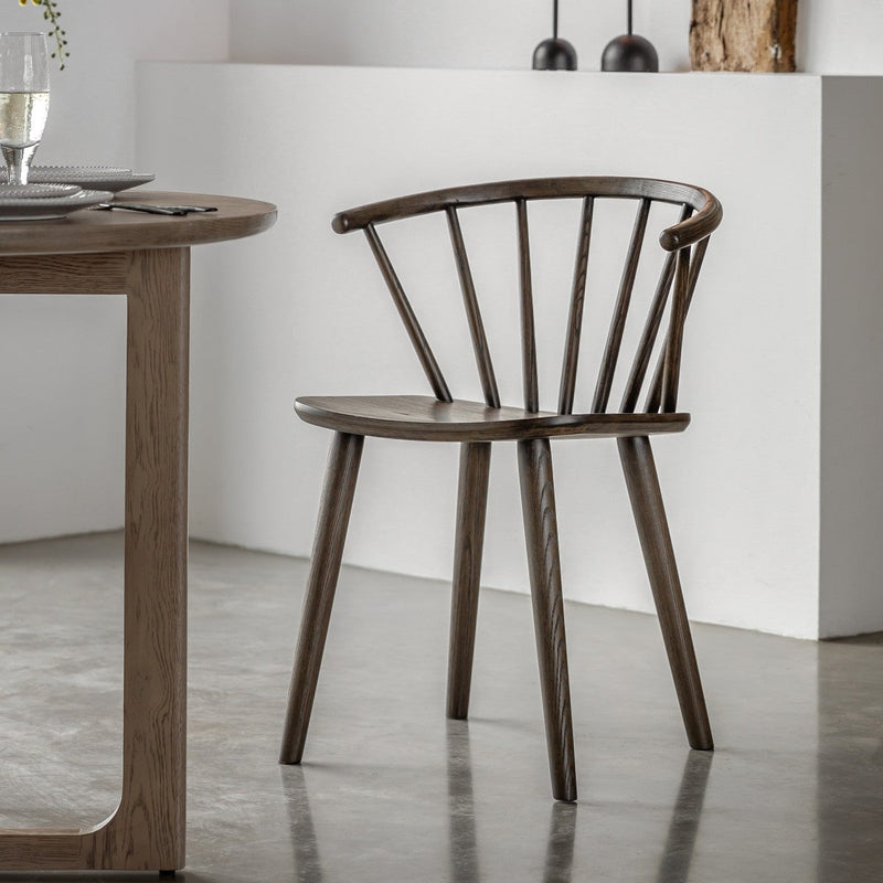 Shaker Dining Chair Mocha lifestyle