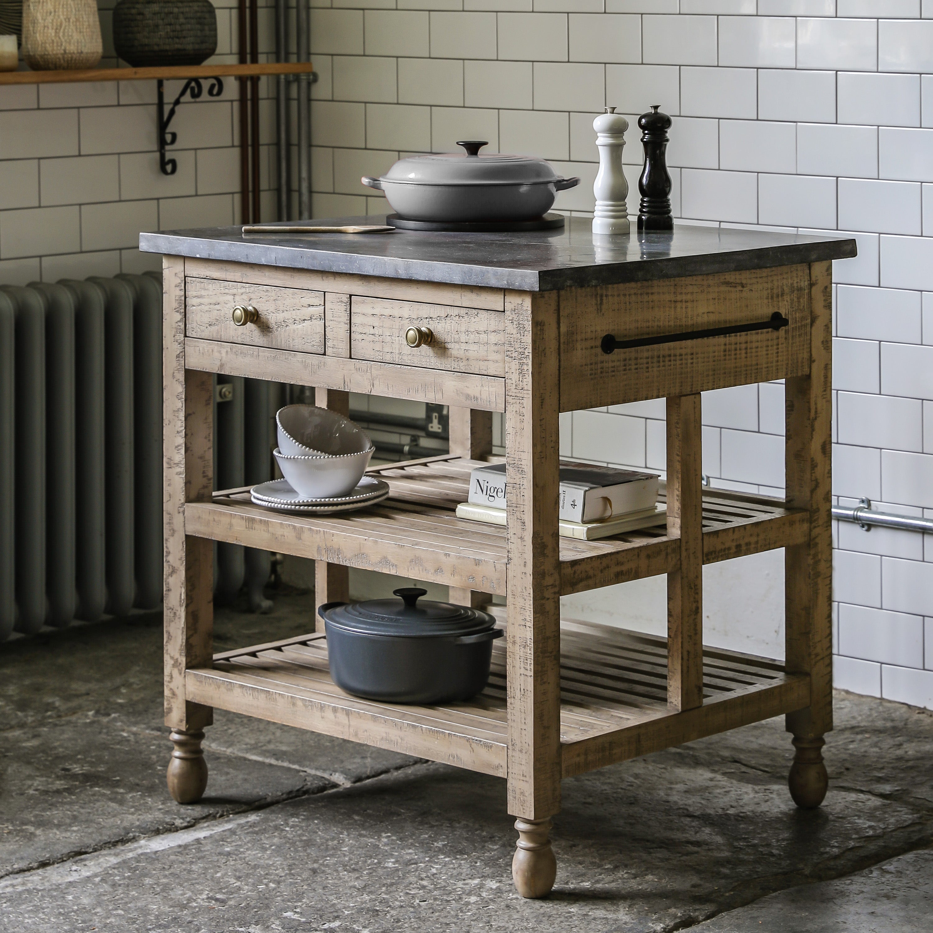 Archipelago Kitchen Island Natural lifestyle
