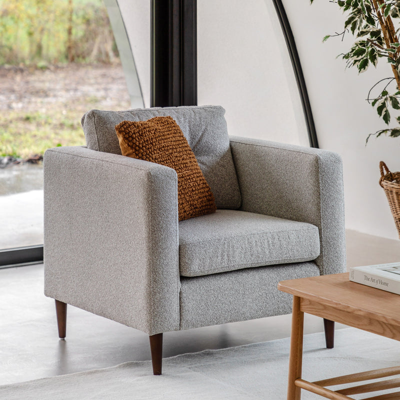 Abbott Armchair Light Grey lifestyle