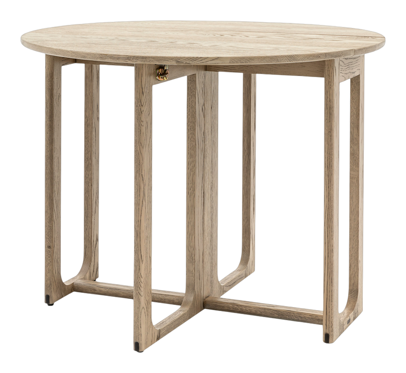 Shaker Folding Dining Table Smoked