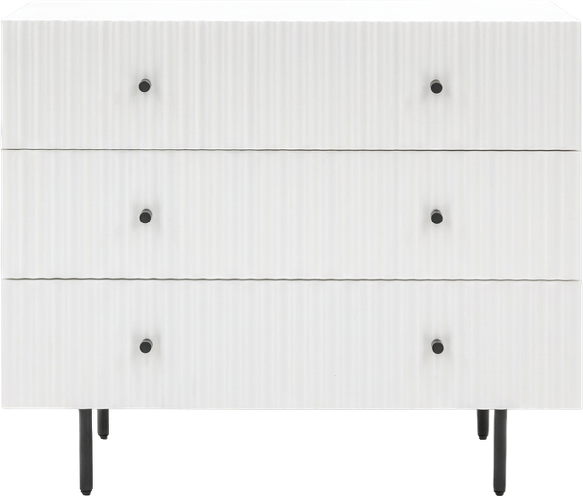 Colette Chest of Drawers White
