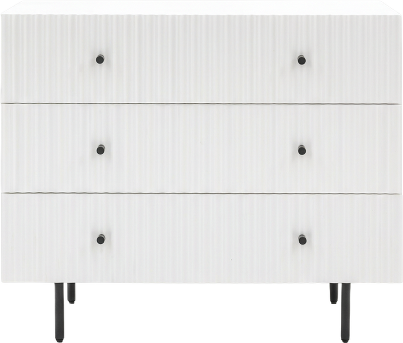 Colette Chest of Drawers White