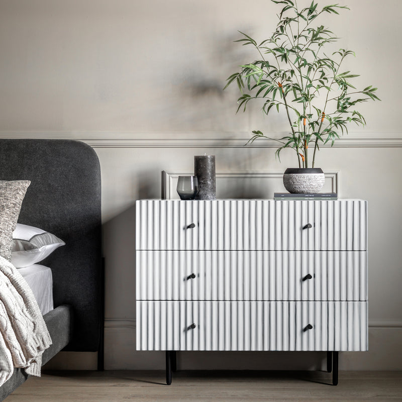 Colette Chest of Drawers White lifestyle