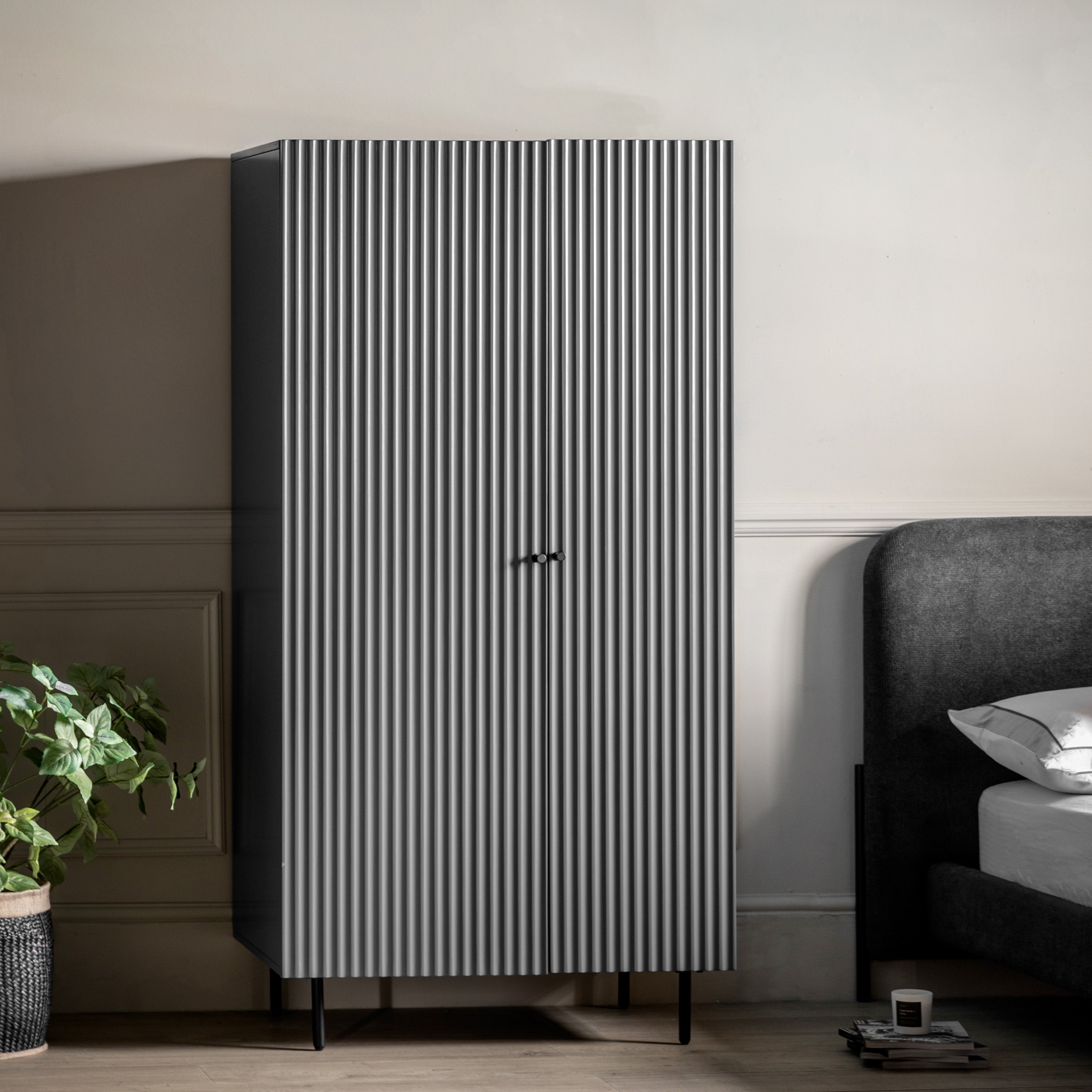 Colette Wardrobe Grey lifestyle