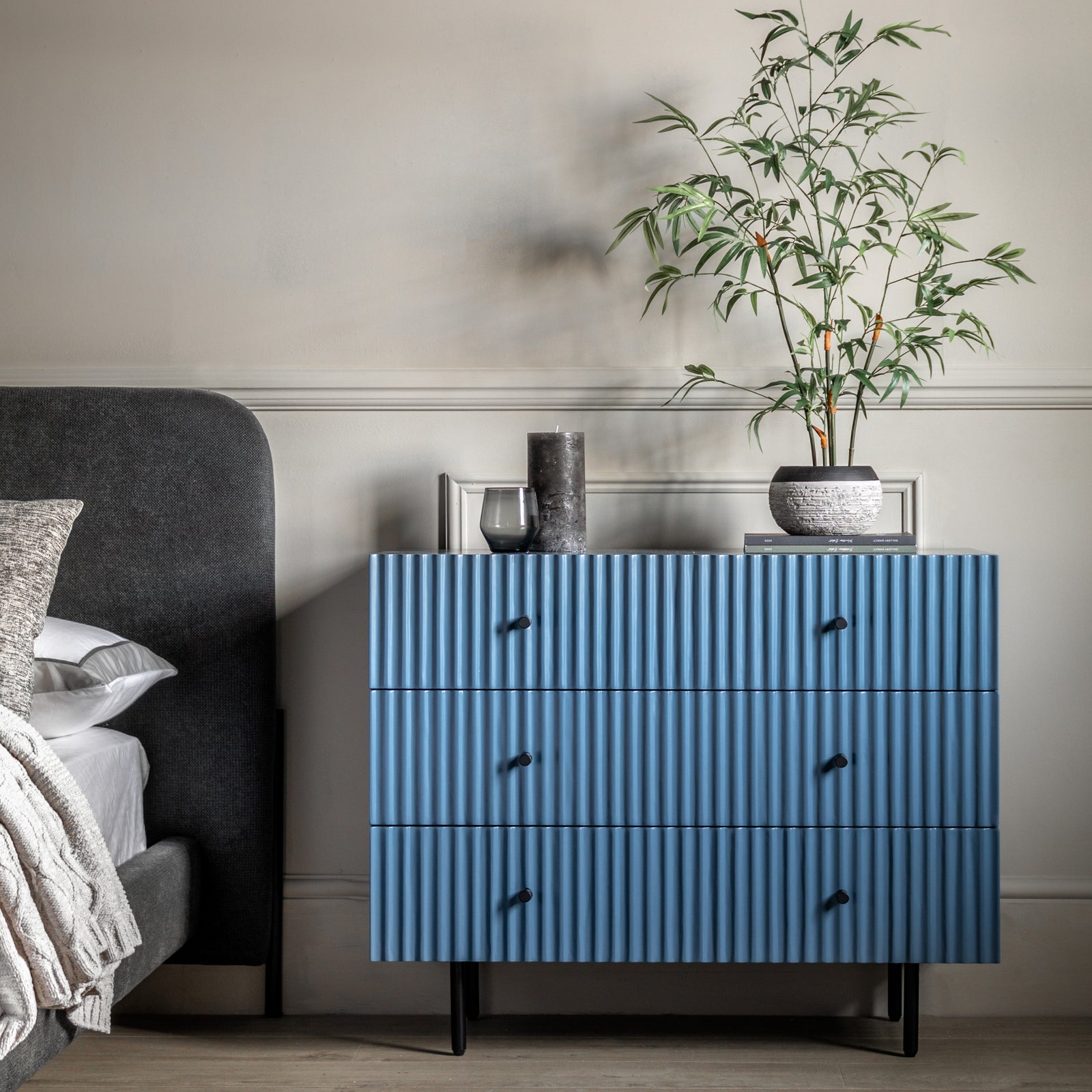 Colette Chest of Drawers Blue lifestyle