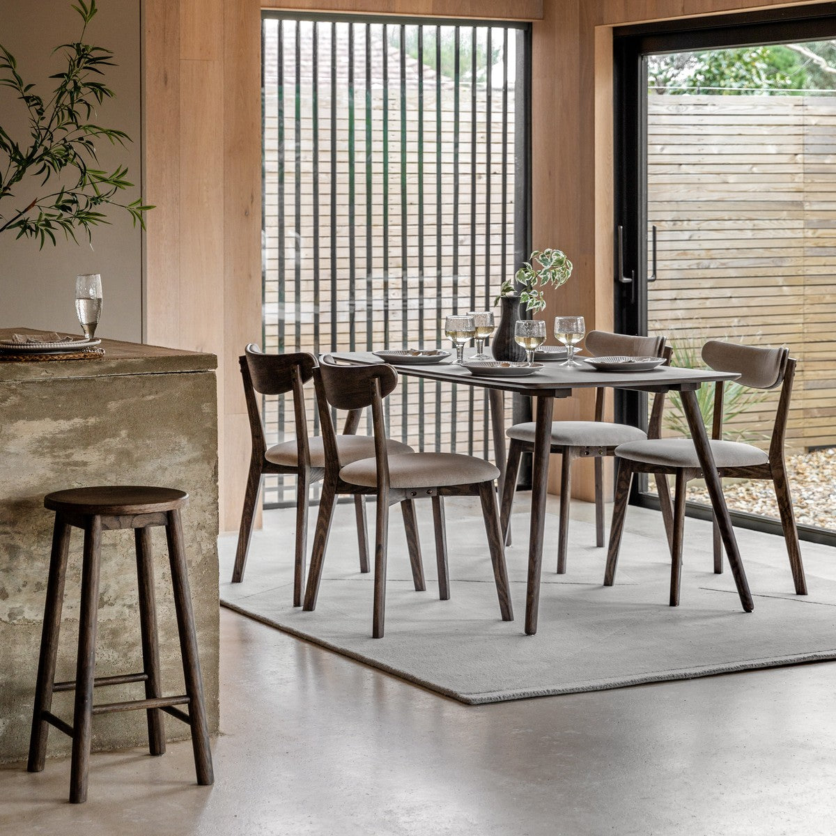 Tudor Dining Table Smoked lifestyle