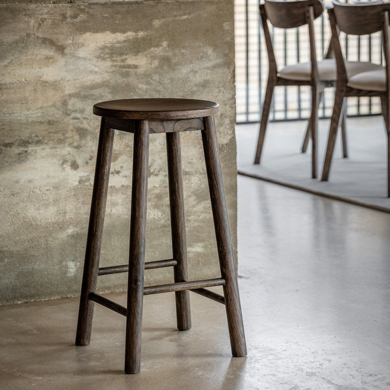 Tudor Stool Smoked lifestyle