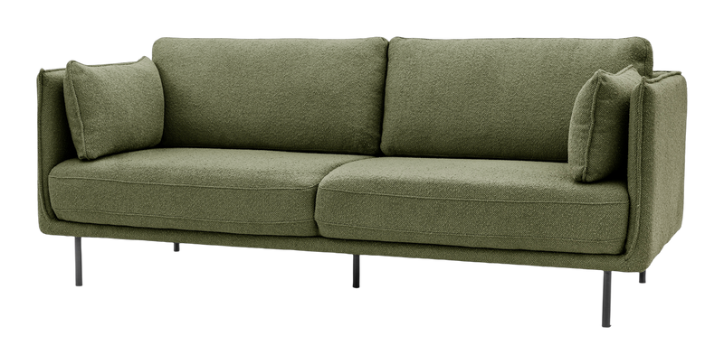 Fulham Sofa Verdant Green Boucle