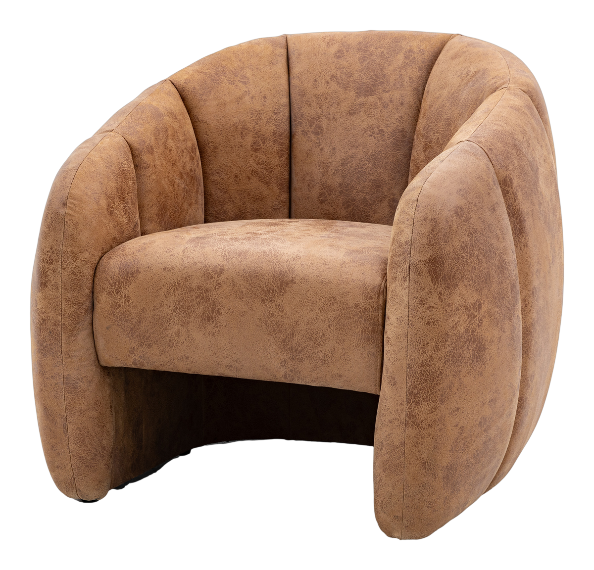 Larkin Accent Chair Antique Tan Leather
