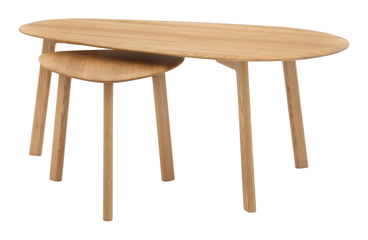 Seville Nest of Tables Oak