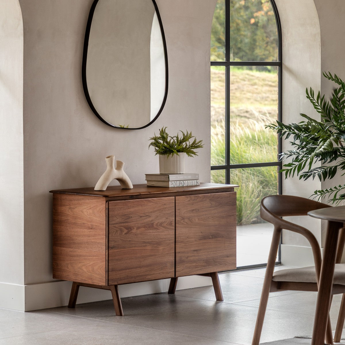 Seville Sideboard Walnut lifestyle