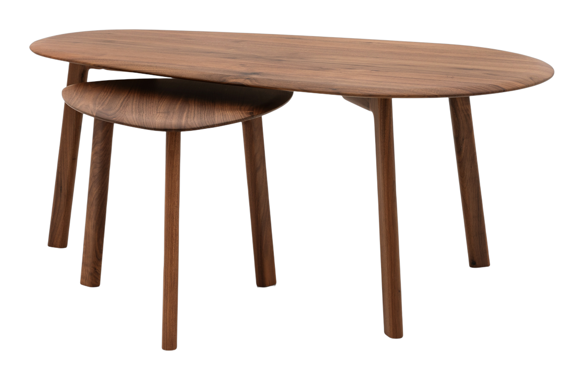 Seville Nest of Tables Walnut