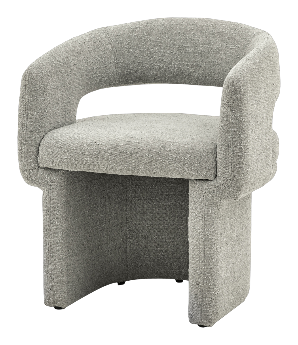 Joyce Dining Chair Grey Boucle
