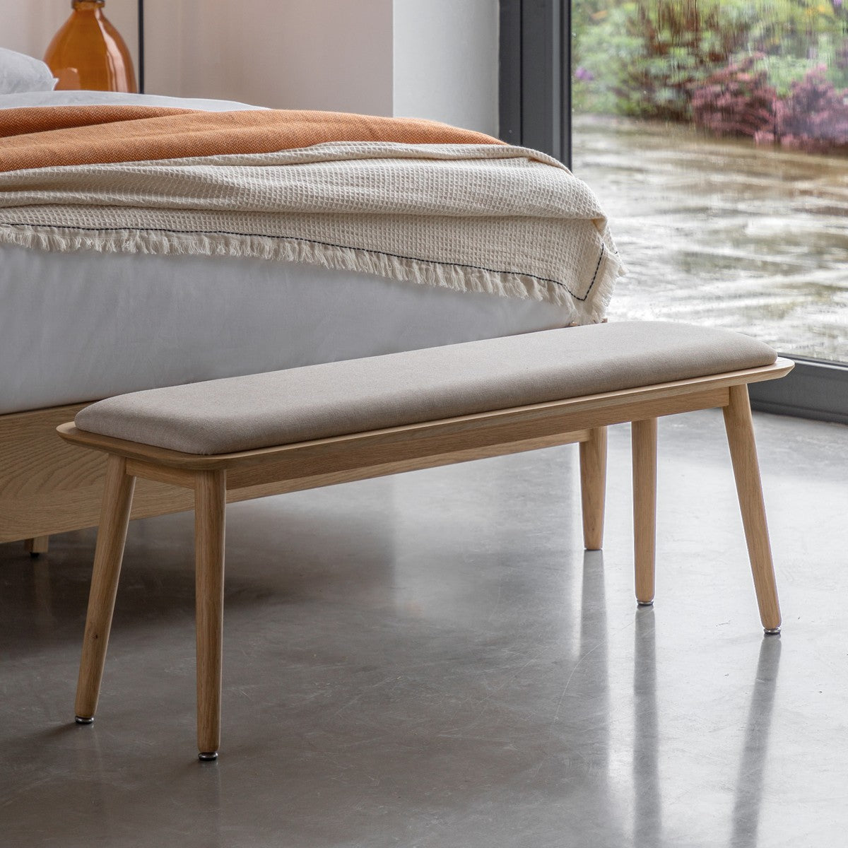 Tudor Bench Natural lifestyle