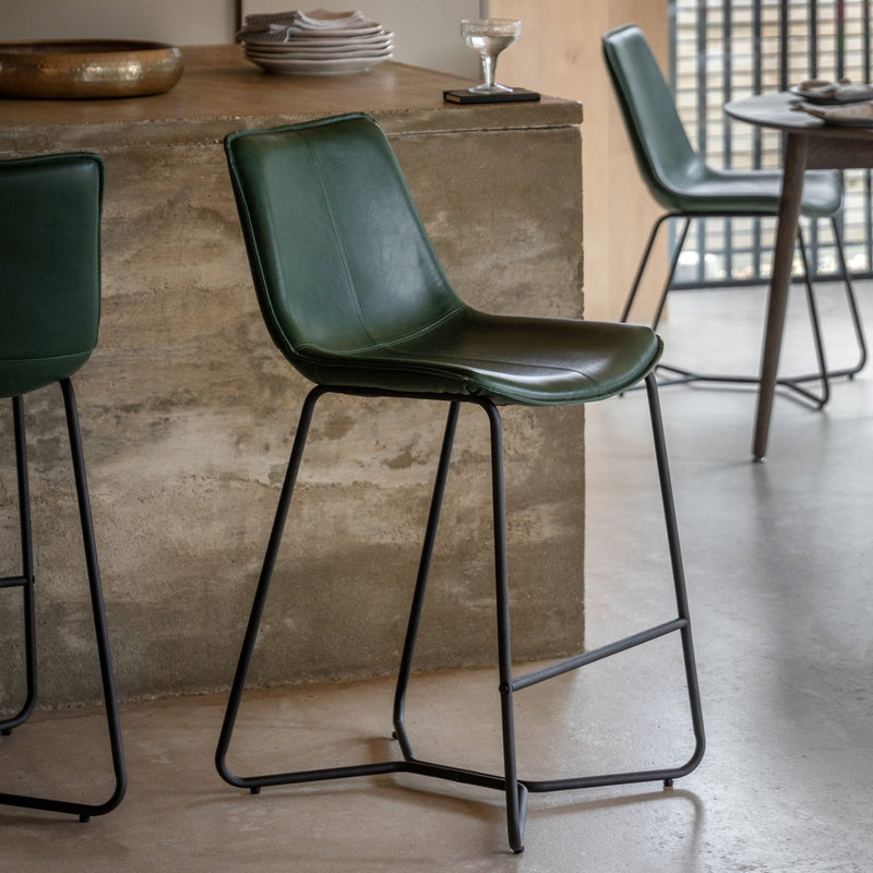 Edison Stool Green lifestyle