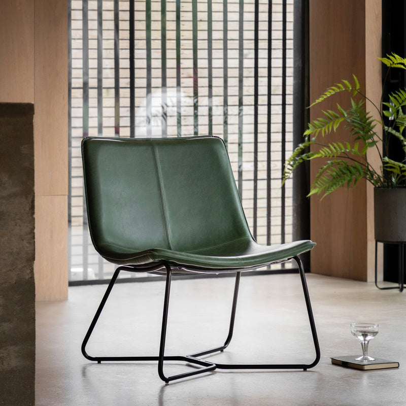 Edison Accent Chair Green lifestyle
