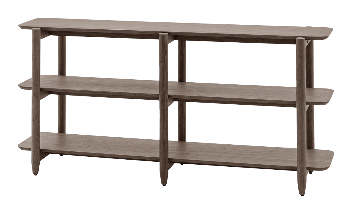 Tudor Display Unit (Wide) Smoked