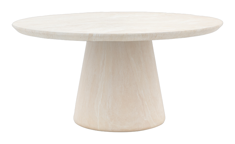 Dulwich Dining Table (Round) Travertine