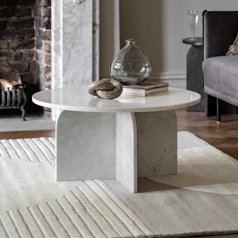 Lido Coffee Table White lifestyle