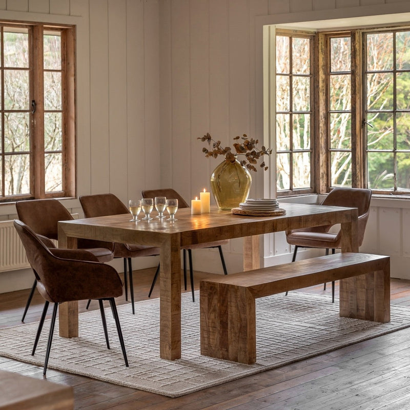 Homestead Dining Table Natural lifestyle