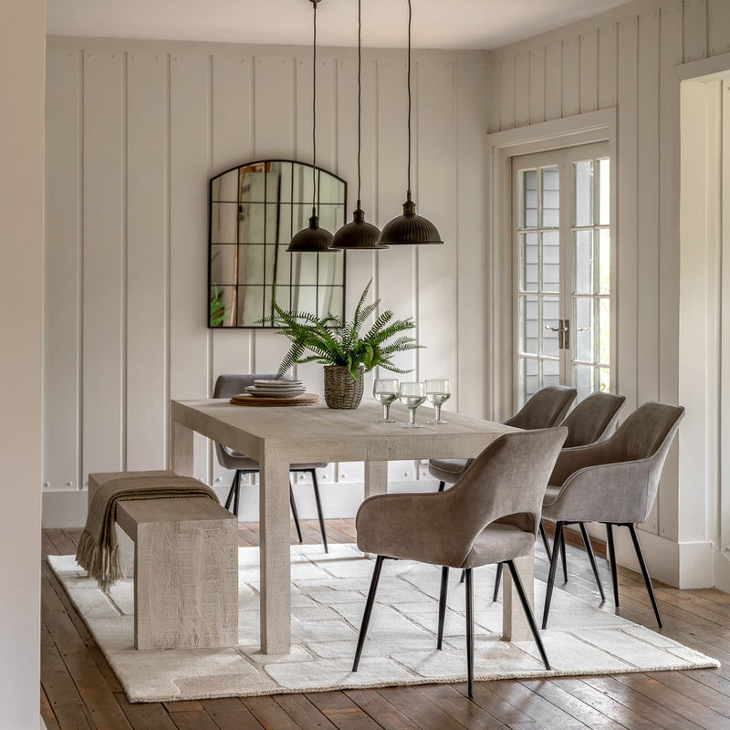 Homestead Dining Table Whitewash lifestyle