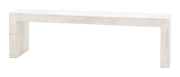 Homestead Bench Whitewash