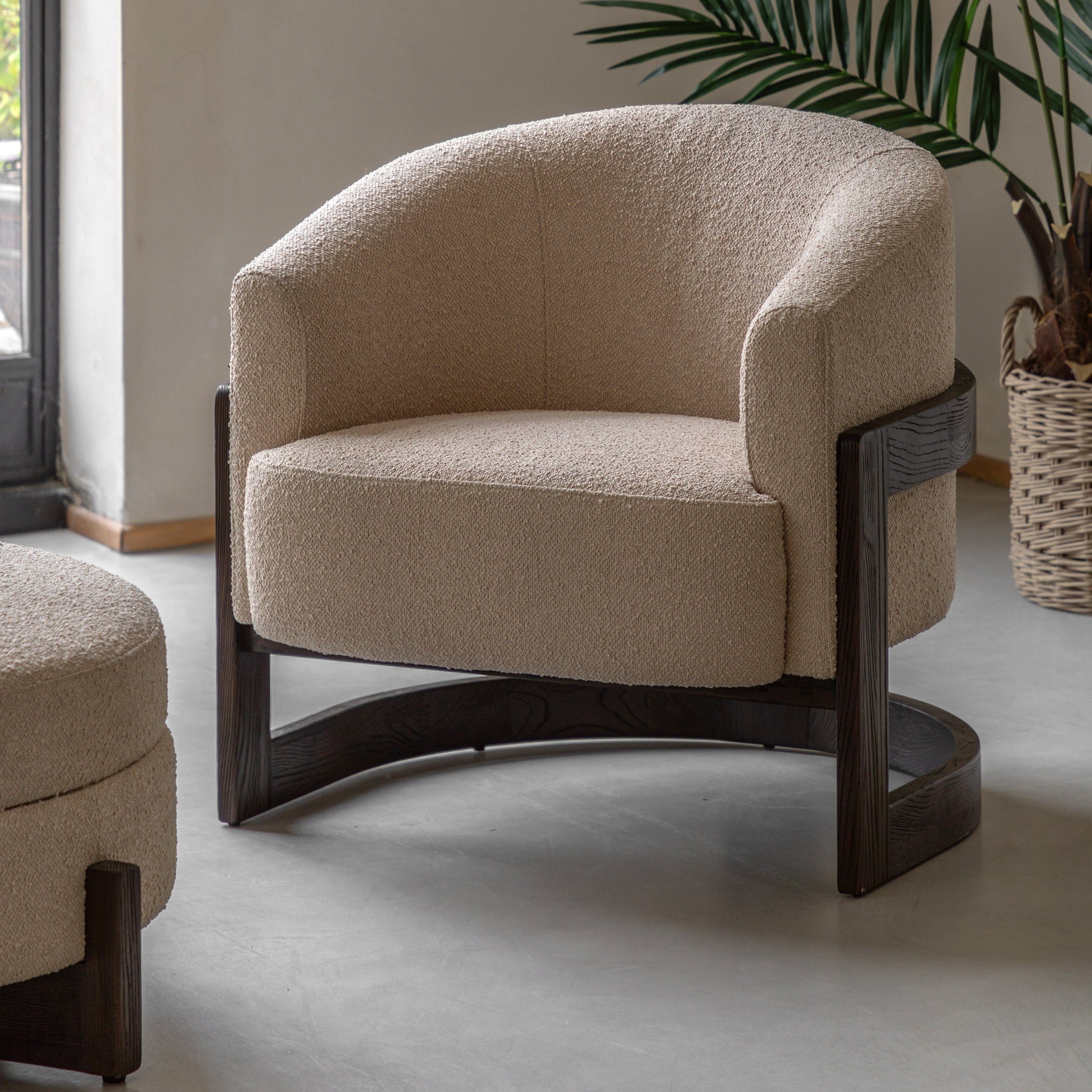 Marigold Armchair Cream lifestyle