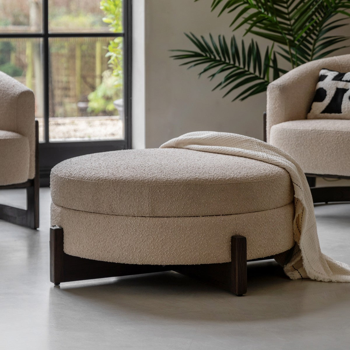 Lewes Footstool lifestyle