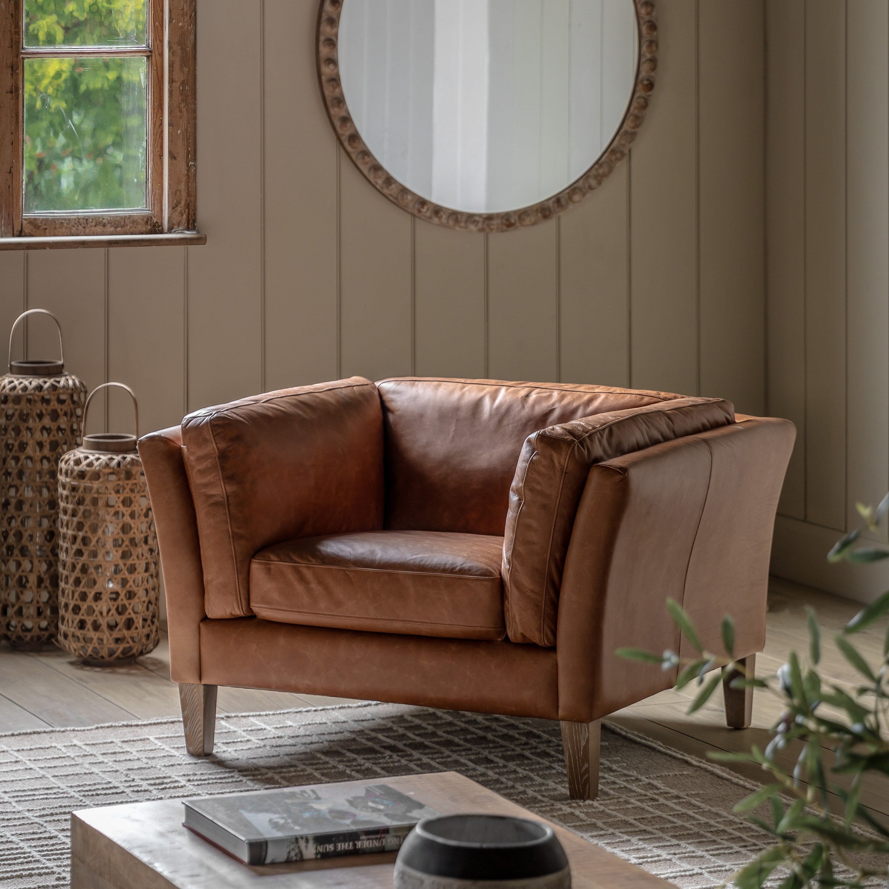 Belgravia Armchair Brown lifestyle