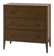 Canvas Chest of Drawers Walnut