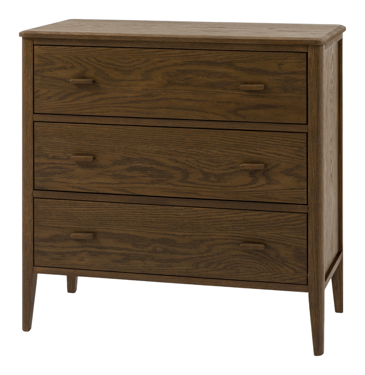 Canvas Chest of Drawers Walnut