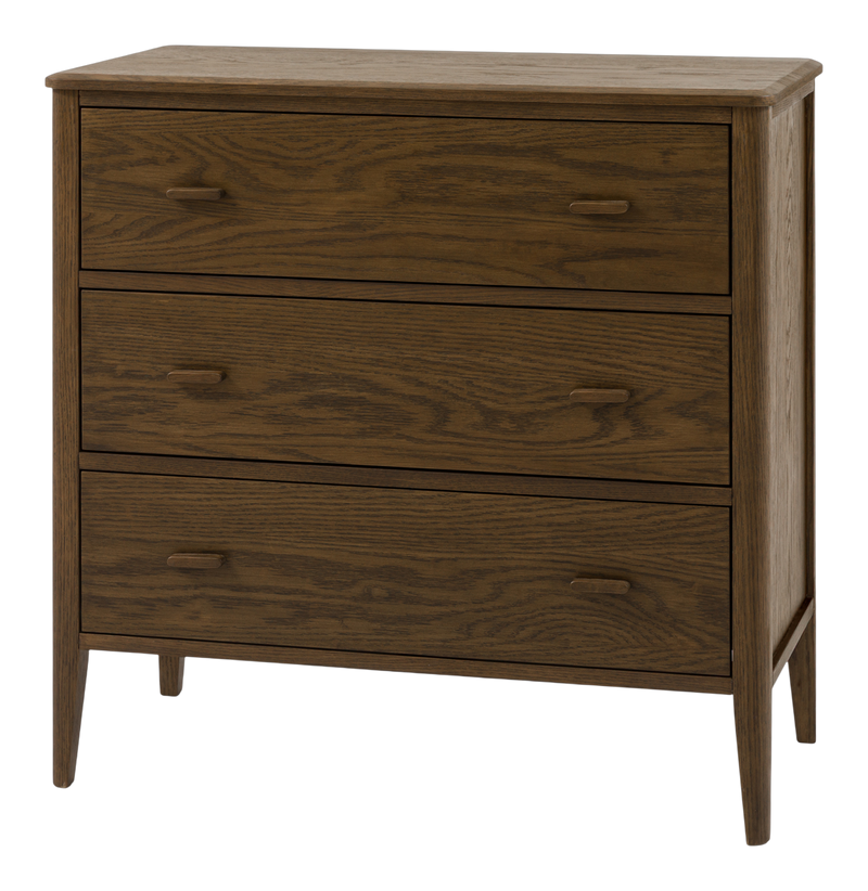 Canvas Chest of Drawers Walnut