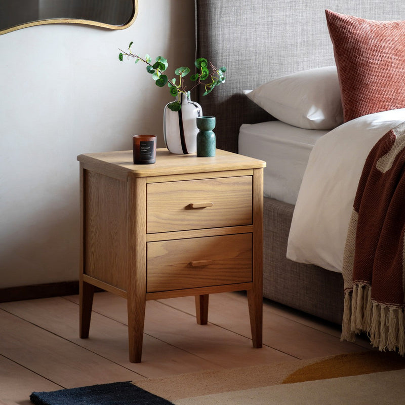 Canvas Table (Bedside) Natural lifestyle