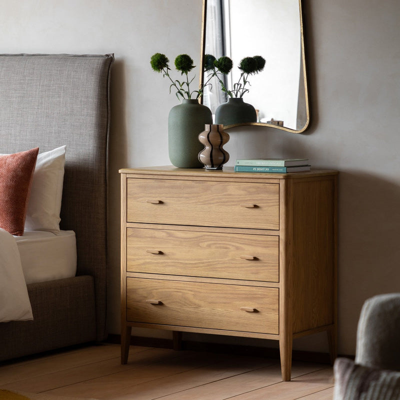 Canvas Chest of Drawers Natural lifestyle