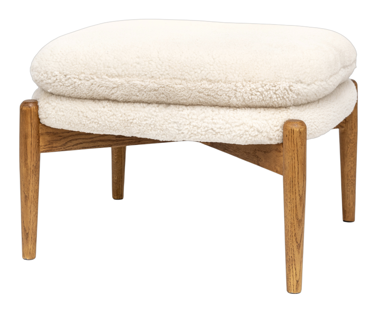 Apollo Footstool Sheepskin