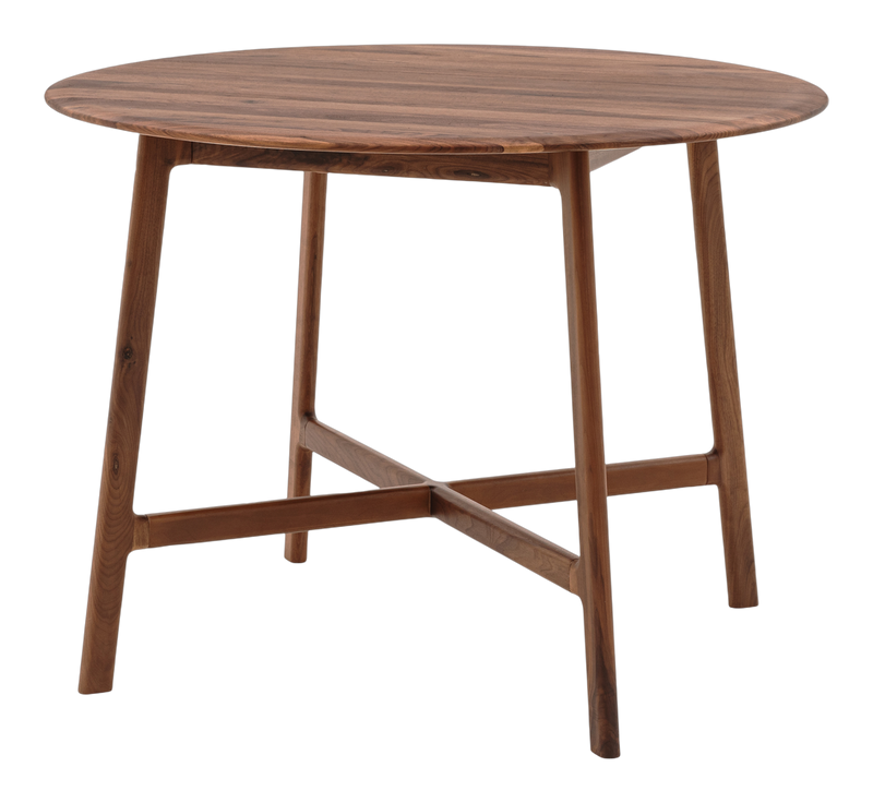 Seville Dining Table (Round) Walnut